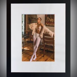 “Soft Rebellion” – Framed 5x7 Art Print Displayed in 8x10 Mat